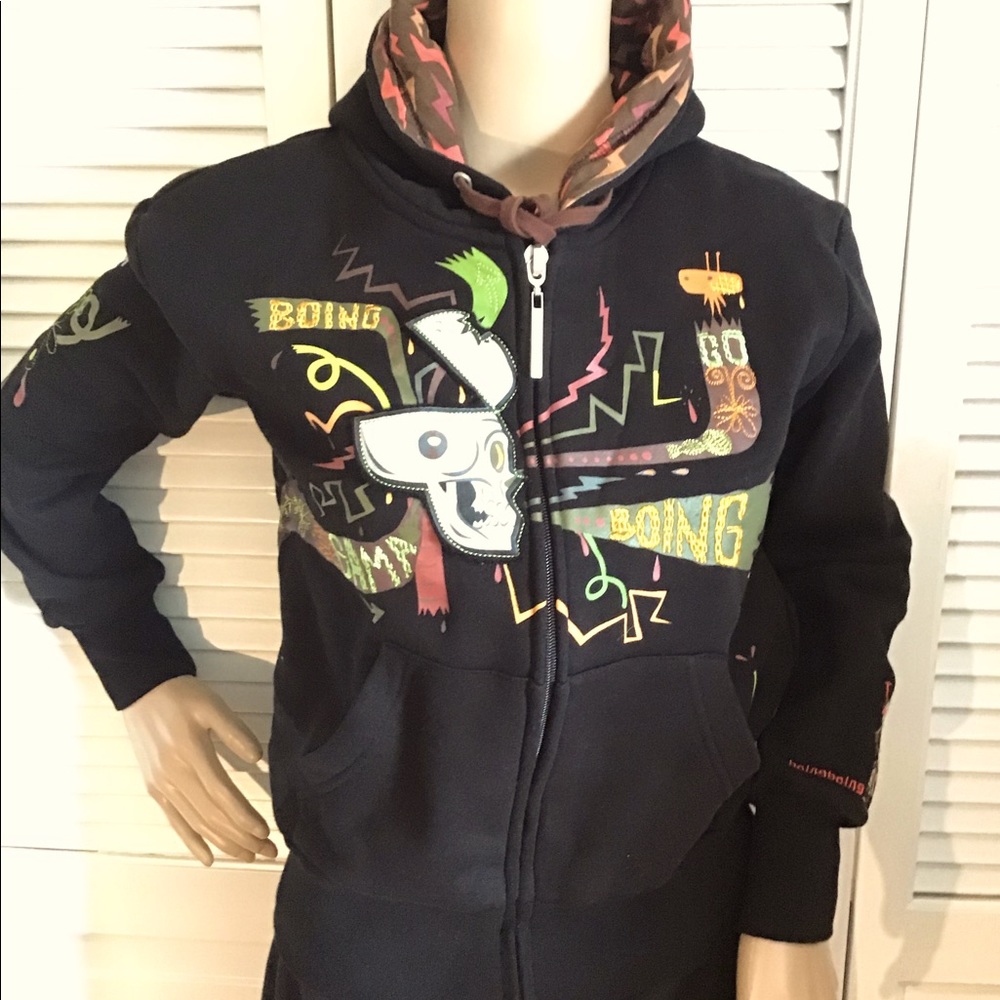 Rare Hoodie by Street Artist Gama Go - Unisex NWOT